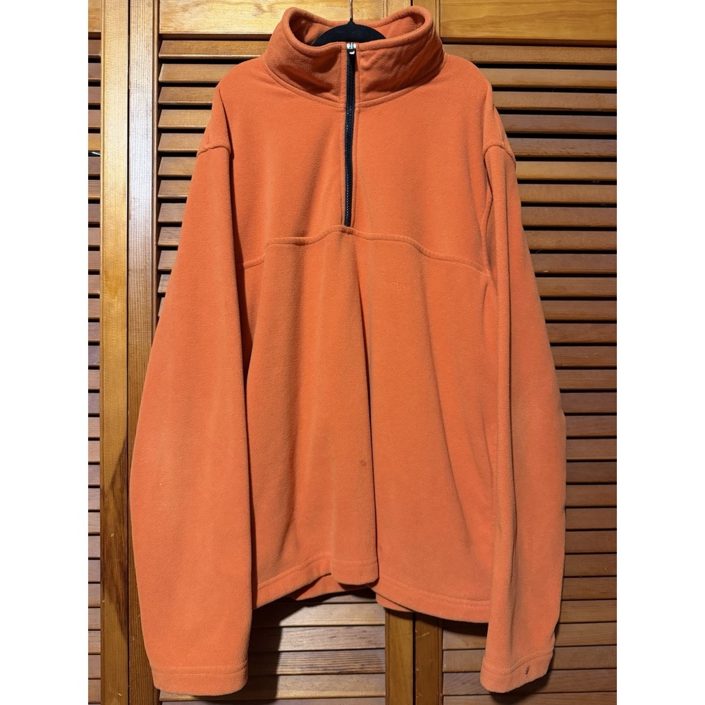 Urban Frontier M Orange Fleece Quarter Zip Egypt